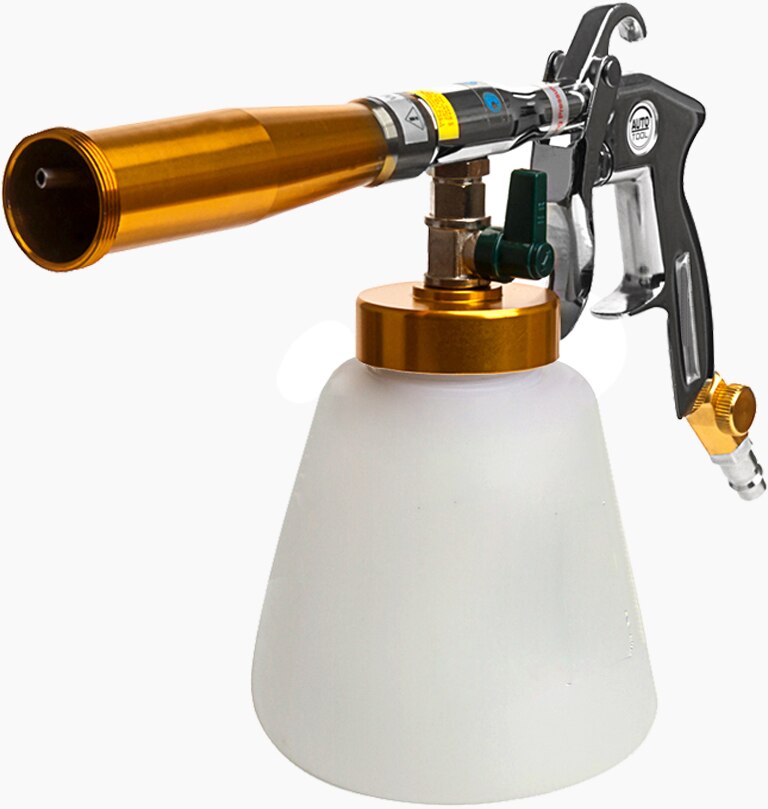 Luftbil rensepistol pneumatisk bilverktøy renseri tornador apparat med metalllager turbo twister