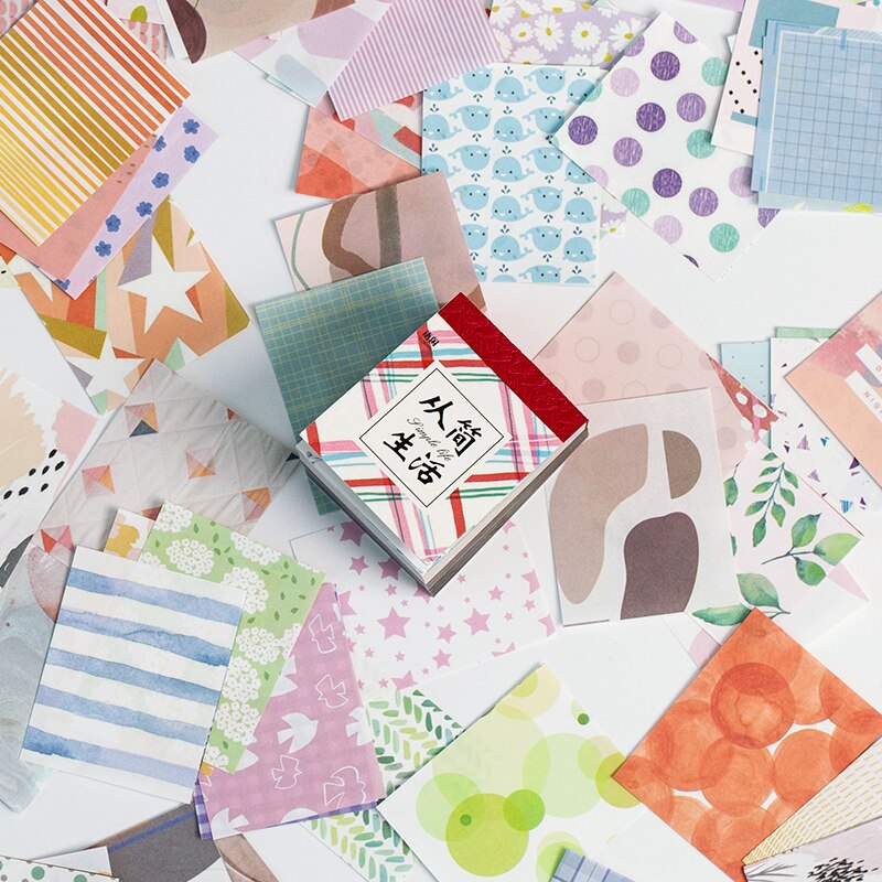 Vanyi middelalder mini 400 stk spesialpapir carddiy retro hangtagscrapbooking / kort lager / journaling prosjekt med hull kort: En