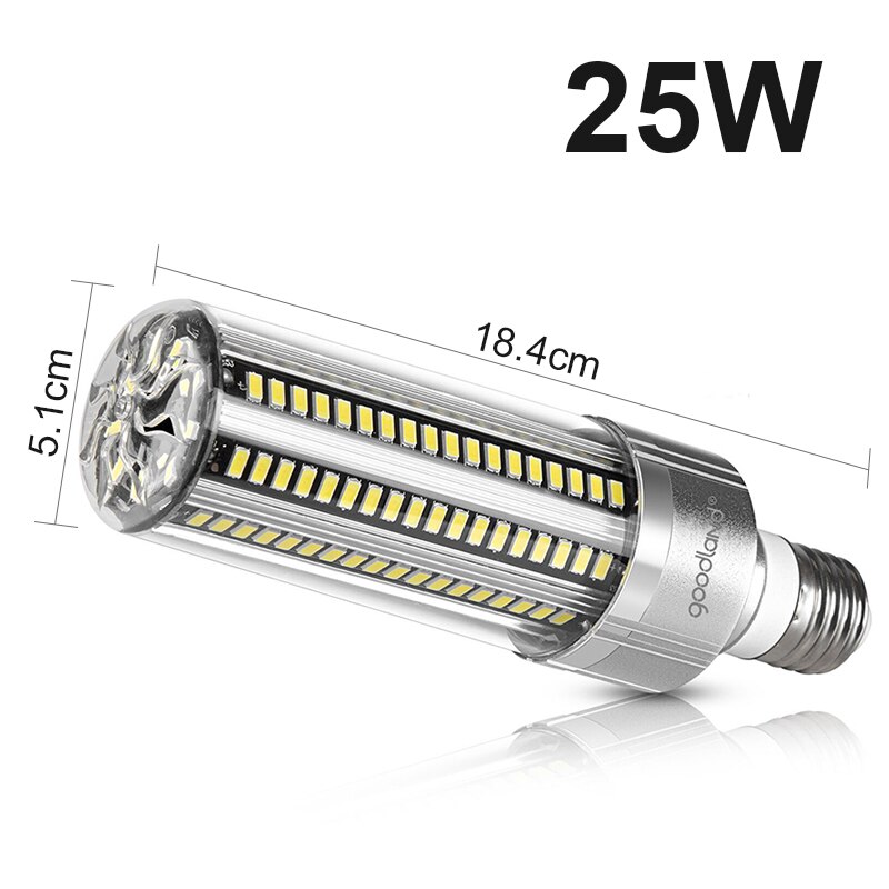 Super Bright LED E27 Corn Bulb 25W-200W LED Lamp 110V 220V LED Bulb E39 E40 Big Power For Outdoor Playground Warehouse Lighting: 25W / E27 Lamp Base