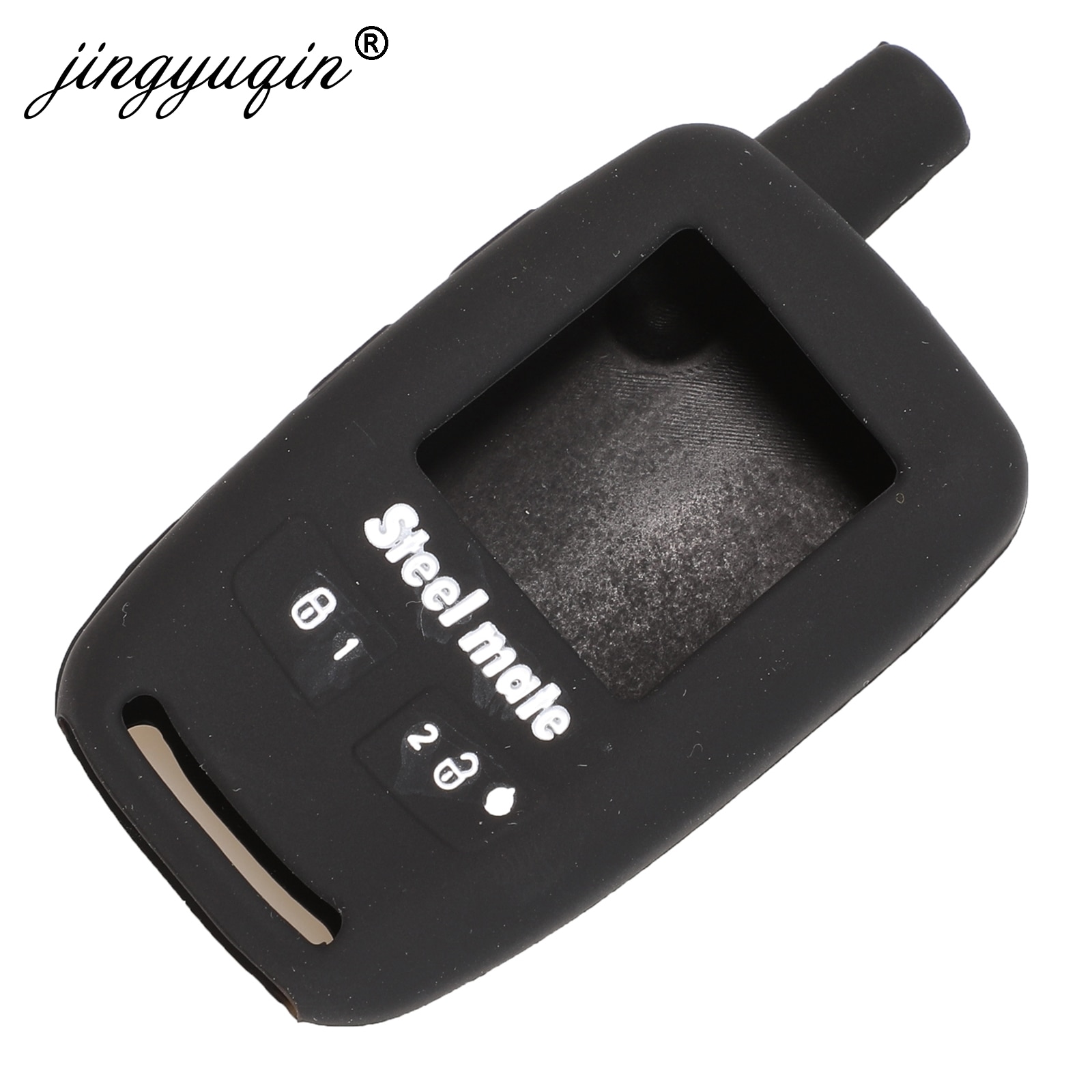 Training Definition Alarm Remote Silicone Cover for Steel Mate BCM Steelmate Iron General Red Bat 8006 Car Control Key FOB Case