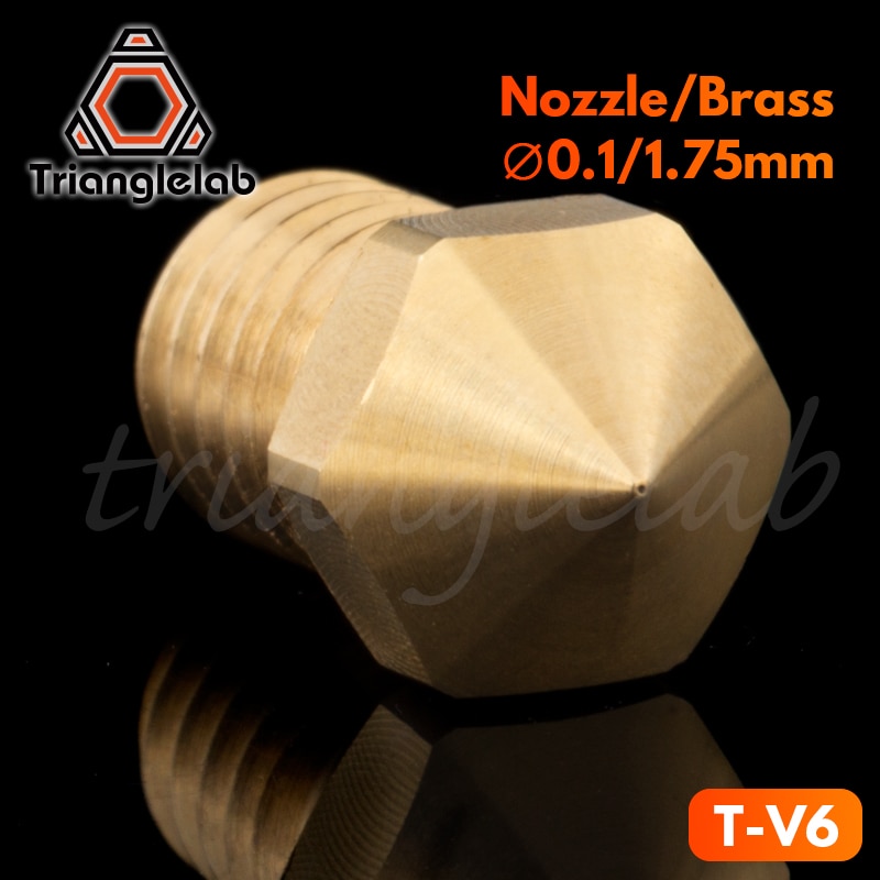 trianglelab T-V6 nozzle Top V6 Nozzle for 3D printers hotend M6 Thread for E3D Nozzles hotend titan extruder