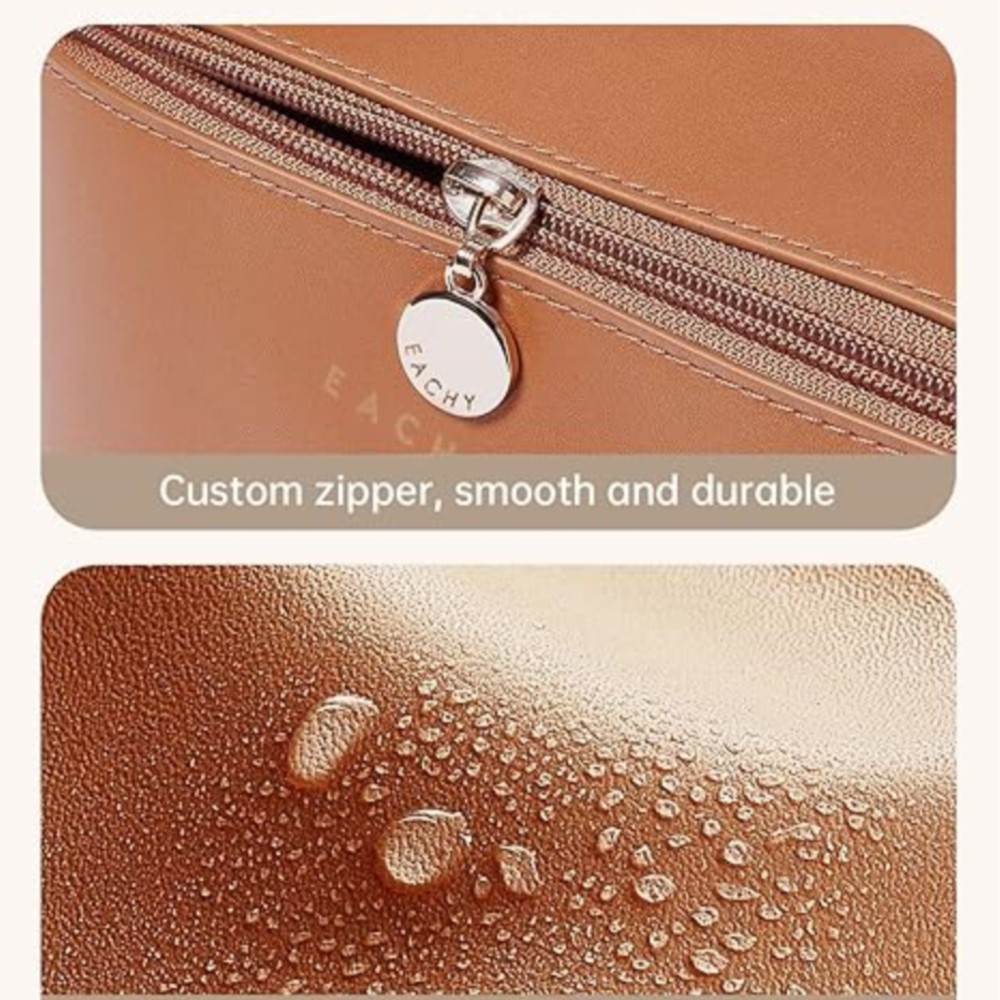Bolsa de cosméticos para maquillaje, kit de aseo femenino de gran capacidad, estuche de viaje con cremallera, bolsa de almacenamiento, caja organizadora de lujo para mujer