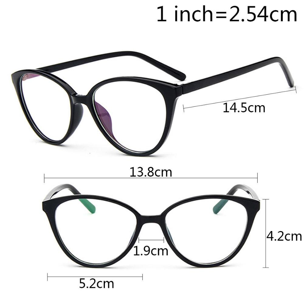 Wishclub retro briller runde metal briller kvinder mænd almindeligt glas kvindelige transparente briller