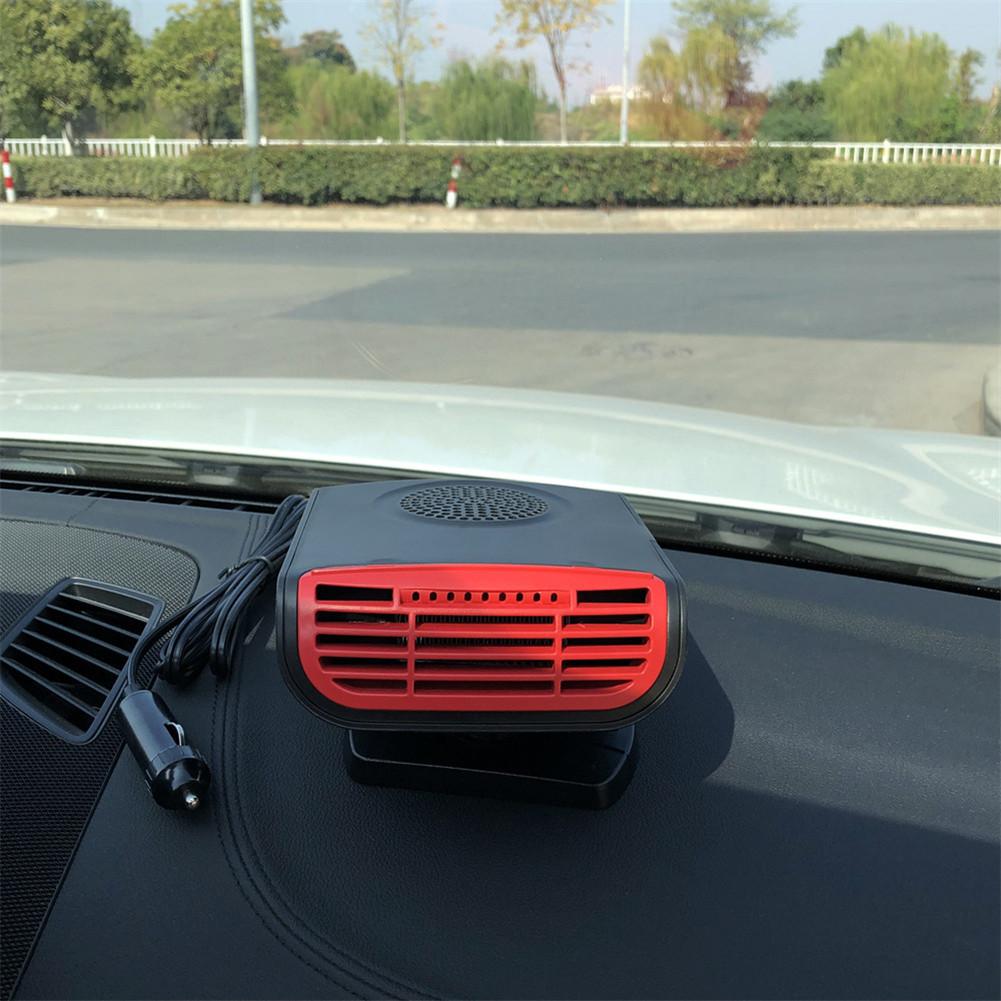 12V 150W Portable Car Heater Auto Electronic Fan Fast Heating Defrost Defogger Heater With Aromatherapy Tablets