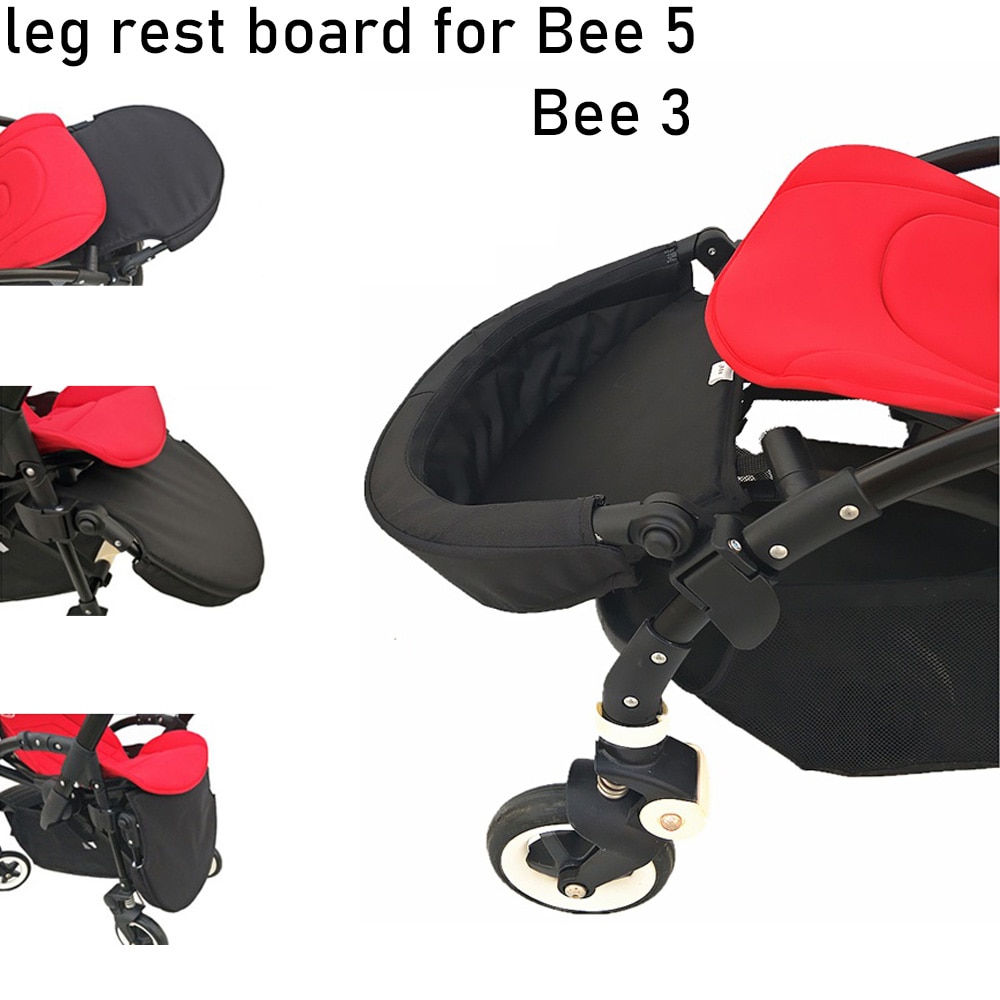 Accesorios de cochecito de bebé, reposapiés extensible ajustable para Bugaboo Bee 5 Bee 3