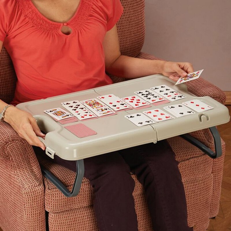 Outdoor Folding Picnic Table Support Portable Foldable Adjustable Folding Table Case For Lap Storage Organizer Case Home Desk