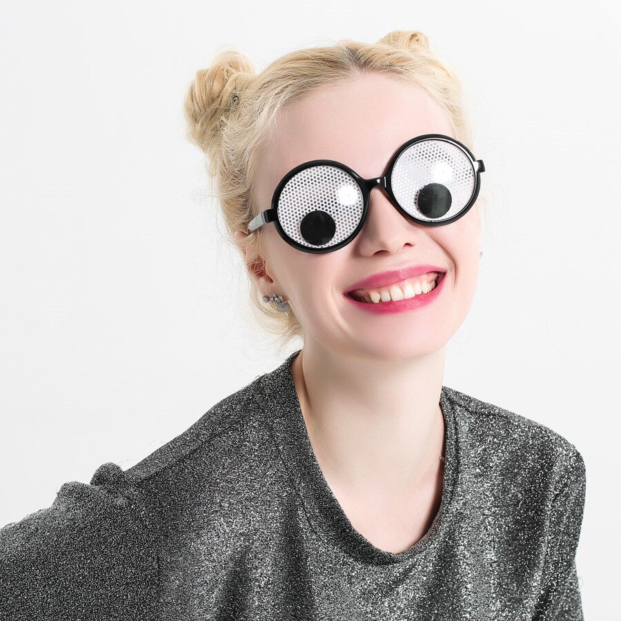 Estartek Grappige Glazen Goggle Ogen Bril Voor Internet Celebrity Self Timer Props Feestartikelen Halloween Cadeau