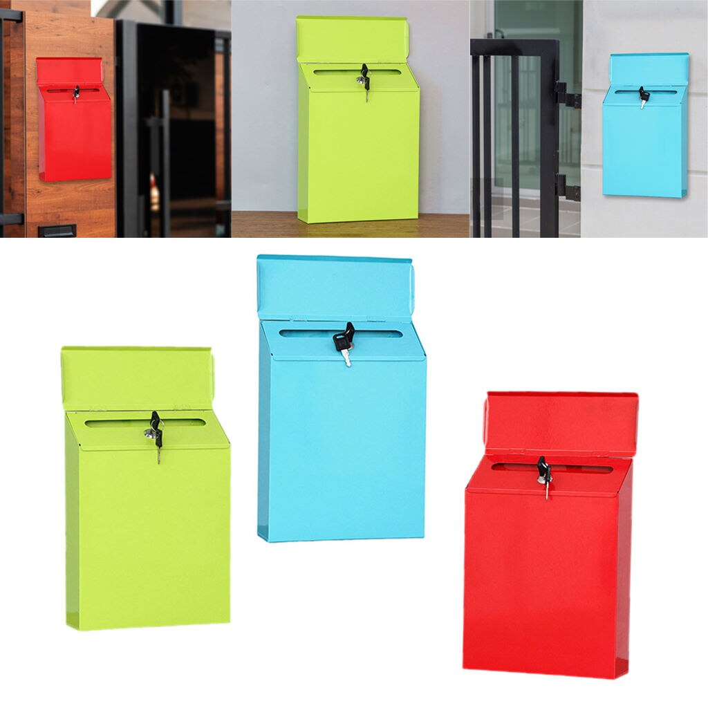 Mailbox Locking Wall Mounted Comment Box Payments