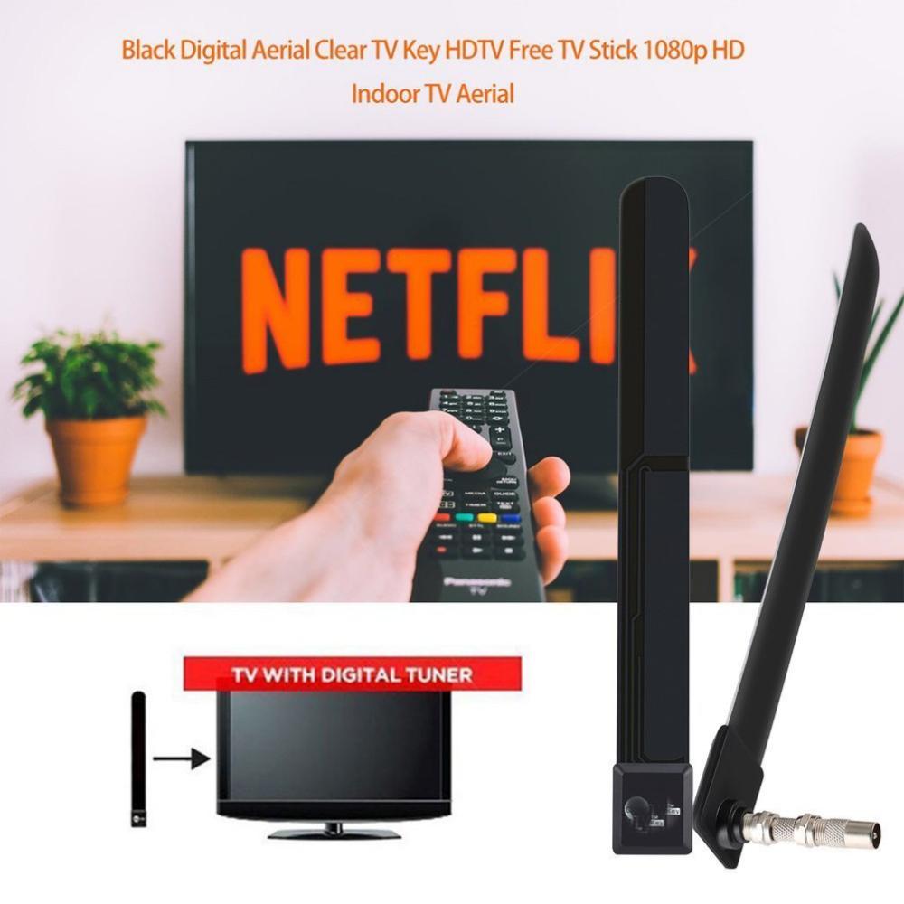 100 Gratis Kanalen Signaal Booster Antennes Ultra Dunne 1080P Indoor Hd Tv Antenne