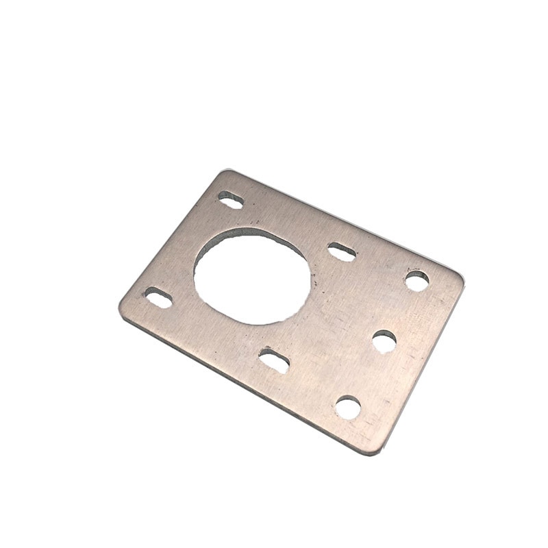 1pc bracket adjustable NEMA 17 Stepper Motor Mounting Plate Fixing Bracket For Reprap D-bot core-XY 3D Printer CNC Profiles