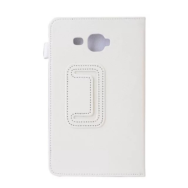 For Samsung Galaxy Tab A A6 7.0 SM-T280 SM-T285 Stand PU Leather Flip Smart Magnetic Cover Case For Samsung T280 T285 shell +pen: white