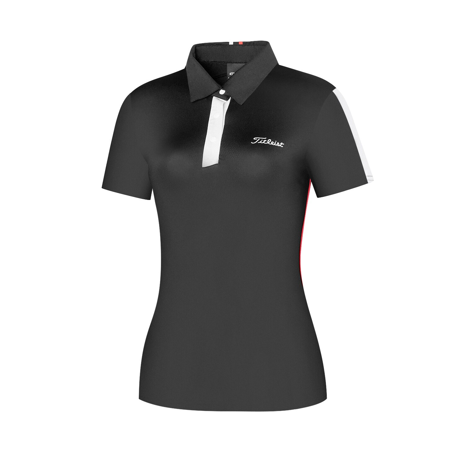 Summer Golf Ladies Short Sleeve: Black / XL