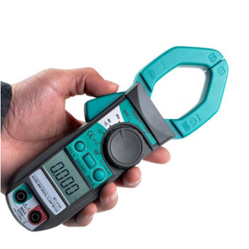 Digital Clamp Meter Measuring Current AC/DC Meter LCD Display Instrument Practical Electric Tool