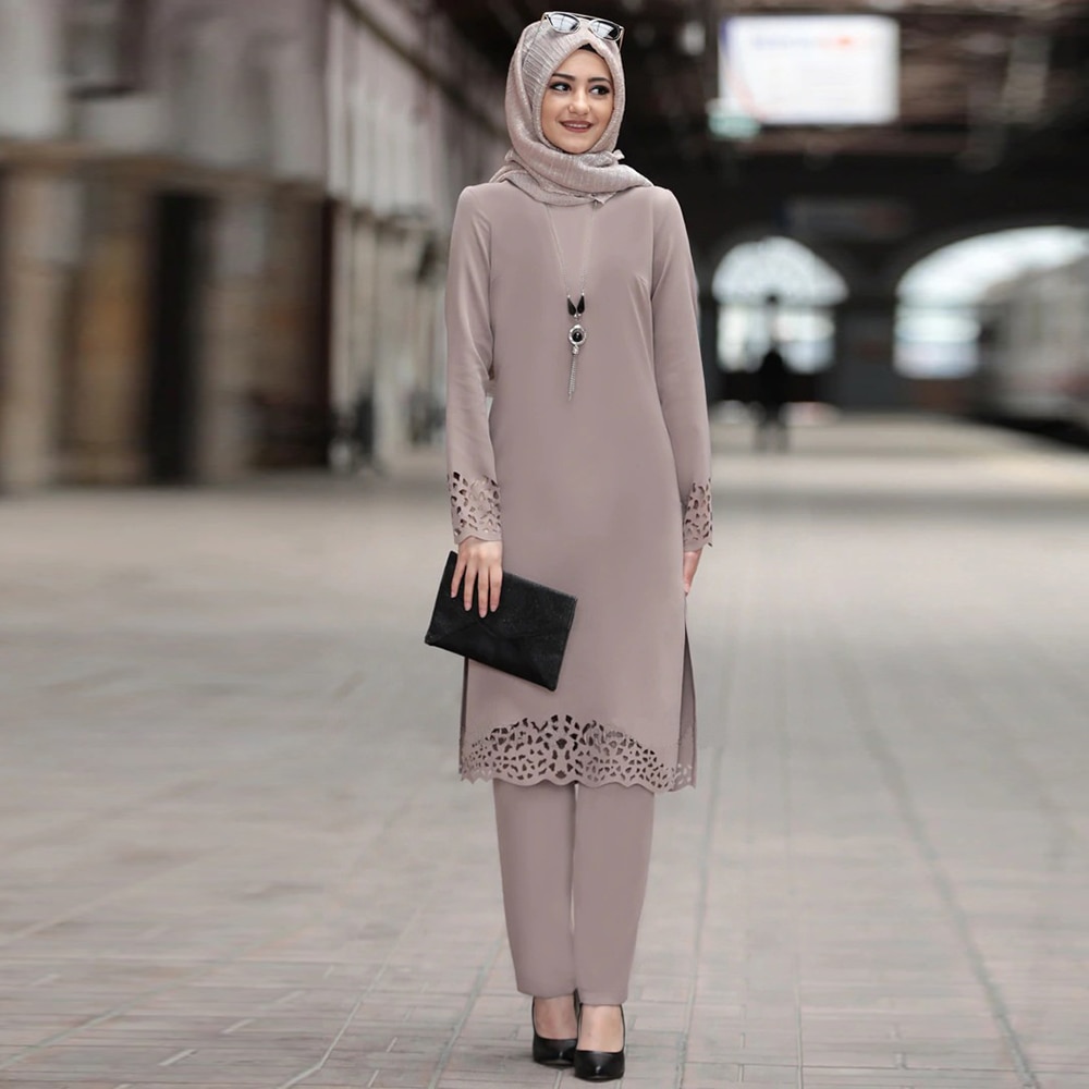 Ramadan Eid Abaya turcja muzułmański hidżab sukienka Kaftan dubaj zestaw Kaftan turecki islamska odzież sukienki afrykańskie dla kobiet Ropa garnitur