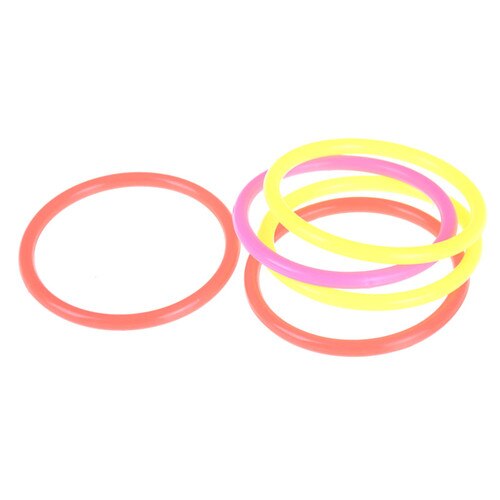 Colorful Plastic Toss Ring Separable Throw Toy Children Kid Indoor Outdoor Sport Hoopla Piling Ring Circle Toy