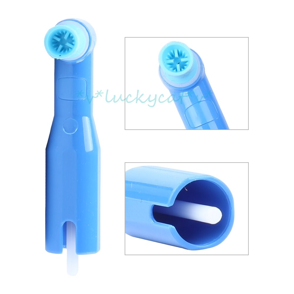100pcs Blue Dental Disposable Pro Angle Prophy Angles ANGLES CUP dental tool