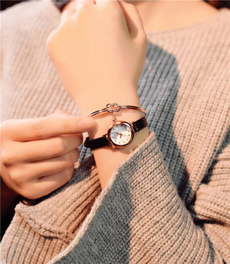 Vrouwen Quartz Analoge Klokken Kleine Wijzerplaat Delicate Luxe Wrist Horloges Relogio Feminino Dames Mode