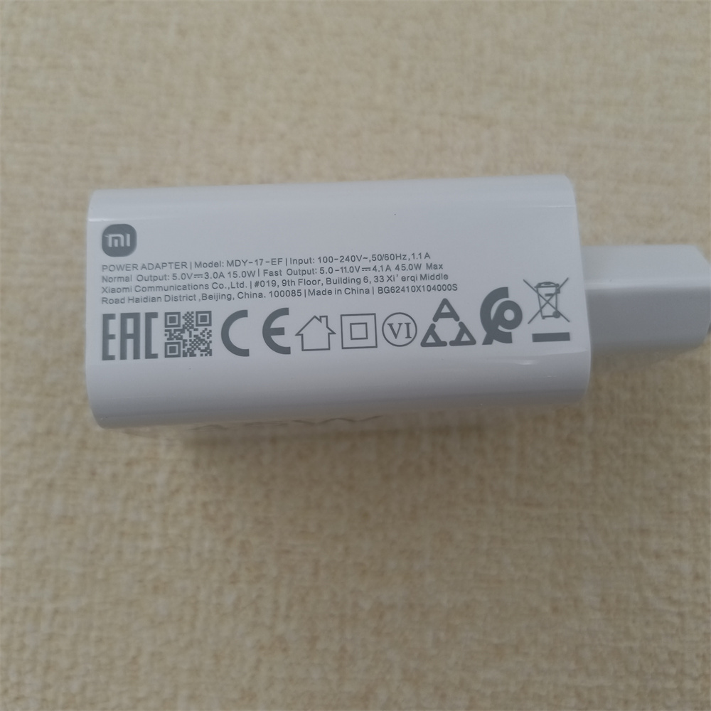 Original Xiaomi Redmi Note 14 Pro Pad 7 45W EU Turbo Charge Fast Charger Adapter Type C Cable For Mi 12 11T 10 9 Poco M6 Plus