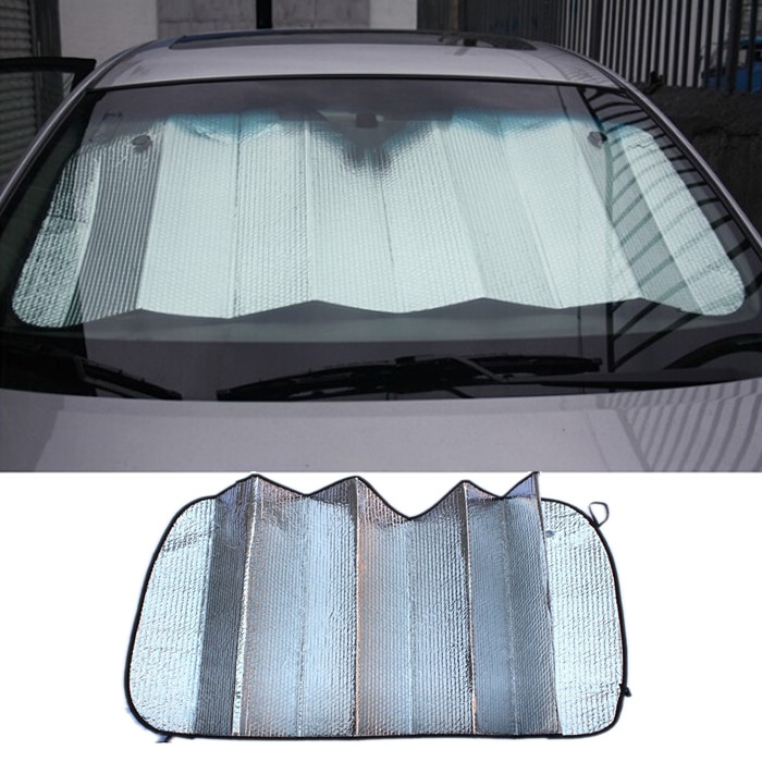 Auto zonneschermen Front Window Voorruit Zonnescherm Folies Opvouwbare UV Beschermen Voor Autoruit Cover