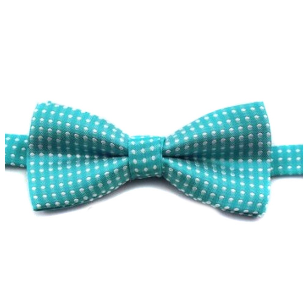 Mignon à pois noeud papillon pour Cool enfants garçons maigre papillon noeud papillon smoking cou cravates pour fête Pet Show cravate Corbatas: Lac bleu
