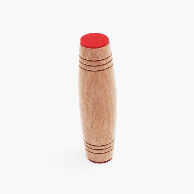 MOKURU Houten Speelgoed Desktop Flip Hand Spinner Stress Reliever Verbazingwekkende Concentratie Trainer Gags & Praktische Joke: natural wood