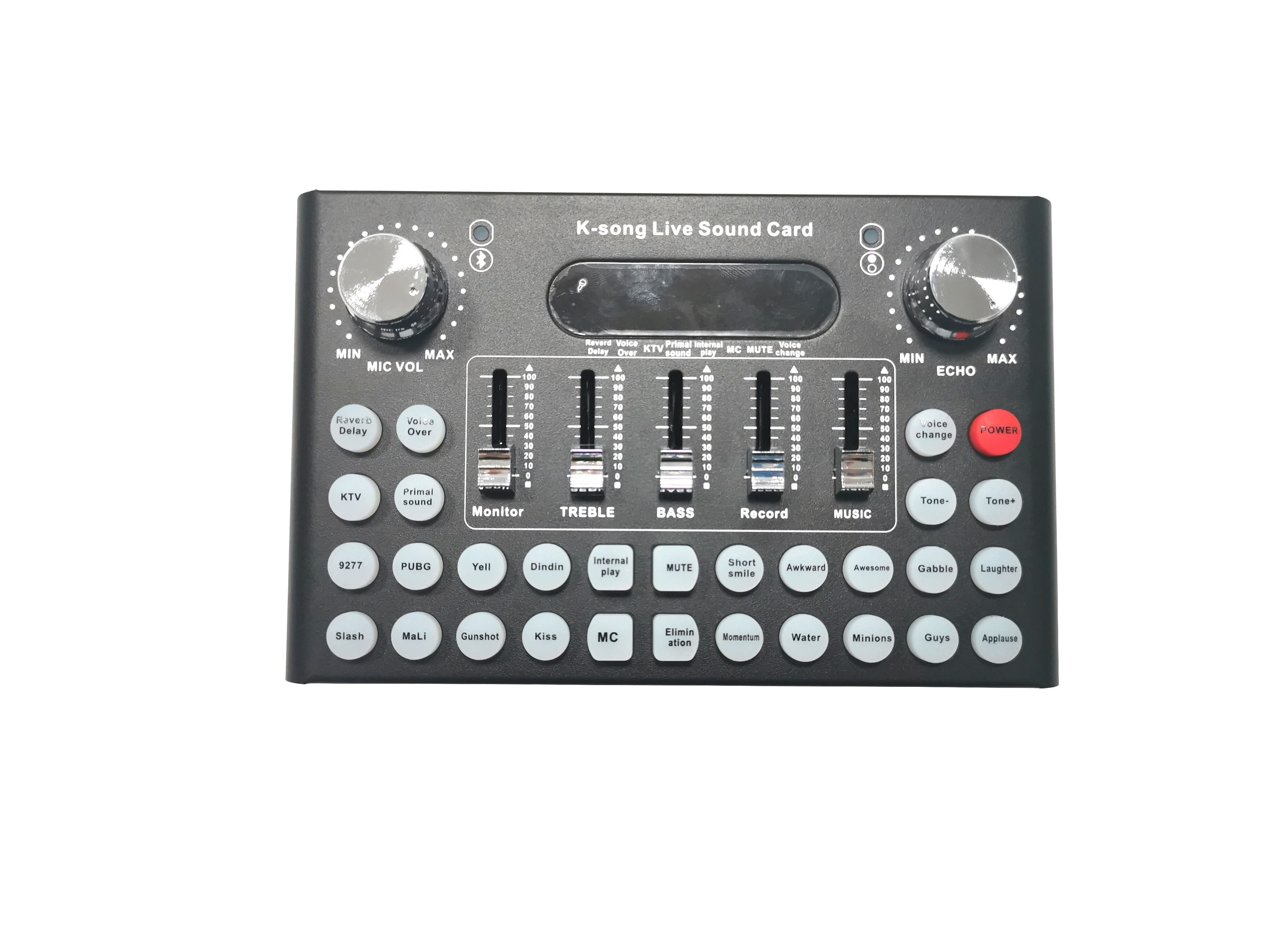 F007 sound card, mobile phone, computer, universal anchor, live broadcast equipment, national K song artifact