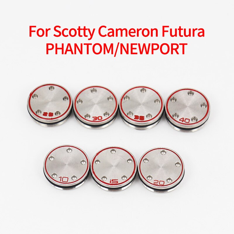 Golf Gewichten Set Praktijk Schroef Kit Voor Titleist Scotty Cameron Newport Putter Club Hoofd Teller Gewicht Accessoires Wrench Tool