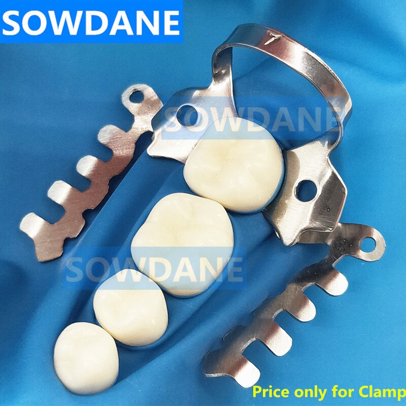 3 pcs Dental Multi-functional Rubber Dam Clamps Dental Special Clips Clip Stainless Steel Dentist Ortho Instrument
