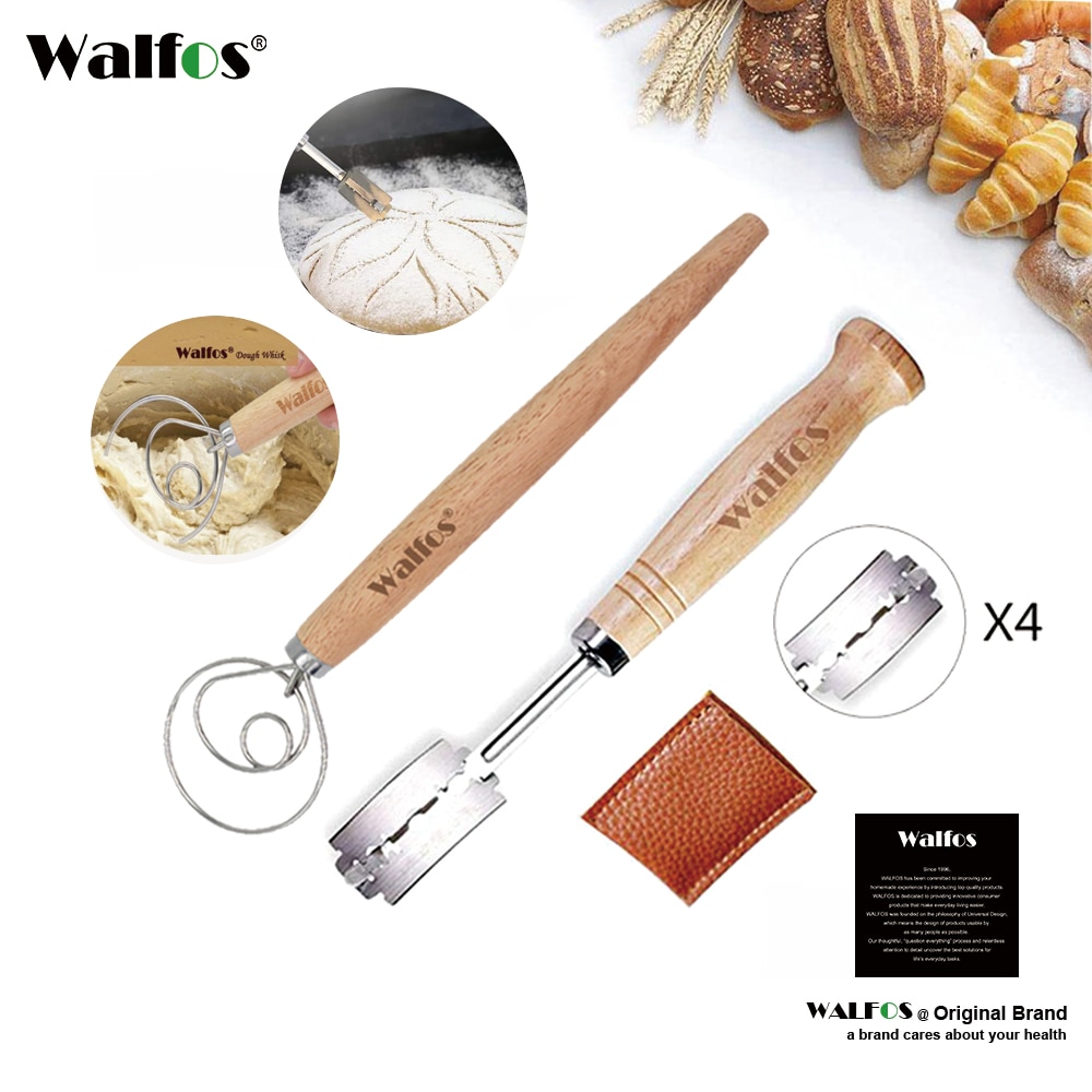 Walfos Brood Lame Europese Brood Arc Gebogen Brood Mes Western-Stijl Baguette Snijden Franse Toas Cutter Gereedschap