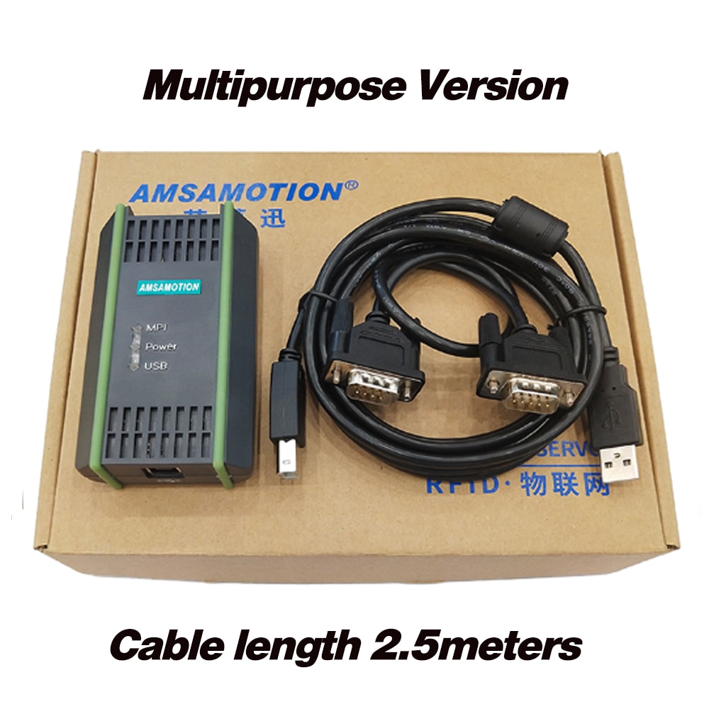 USB-MPI Cable 6ES7 972-0CB20-0XA0 USB To MPI/DP/PPI Network Adapter FOR Siemens S7-200/300 /400 plc System