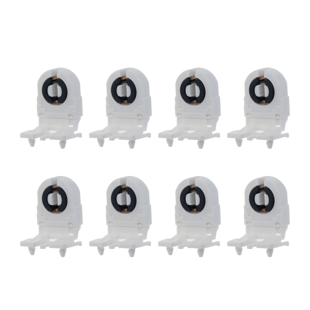 2 ~ 10 Pcs T8 Lamphouder Ac 500V 2A G13-F41F Wit T8 Buis G13 Fluorescerende Licht Led Lamp plastic Houder Socket Verlichting Accessoire