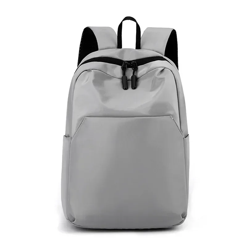 Nylon Trekking Bag Breathable School Backpack Waterproof Wear-resistant Layered Storage Lightweight for Outdoor Activities: RED COLOR