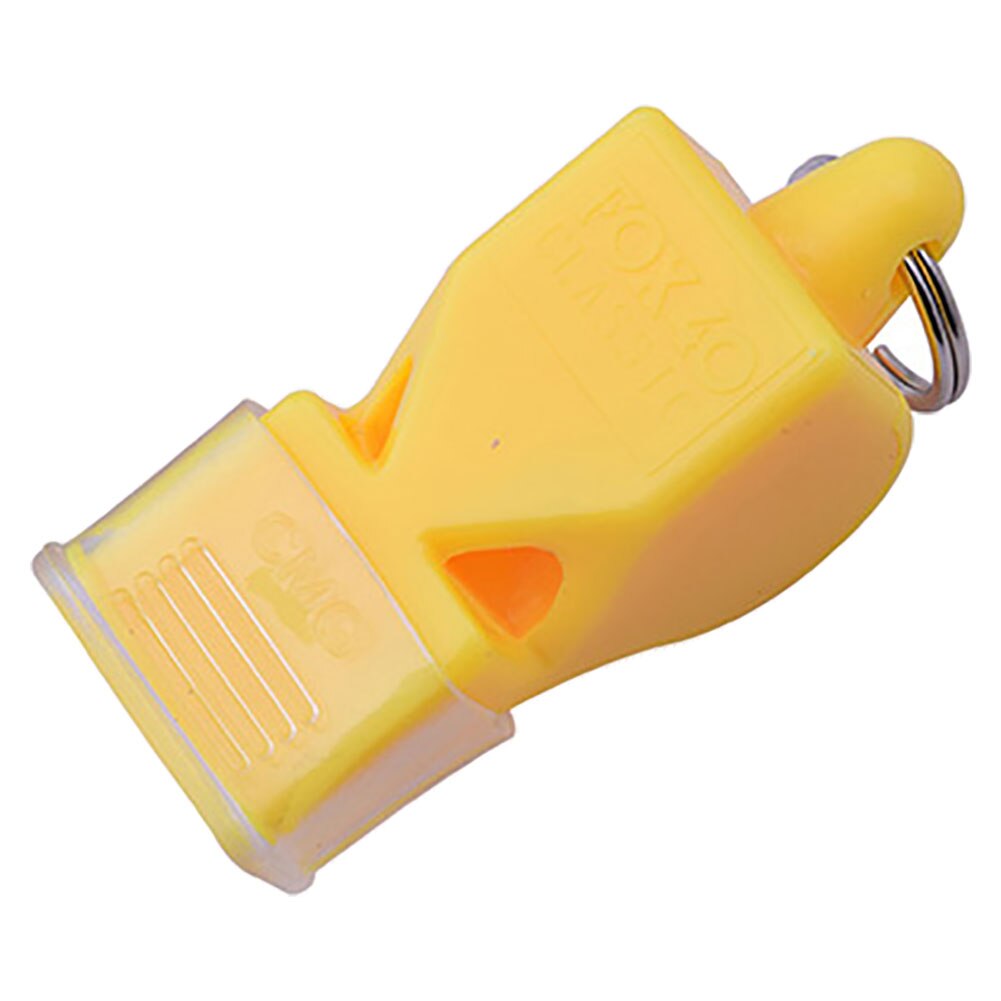 Football Basketball Running Sports Training Referee Coaches Plastic Loud Whistle Match Whistle Outdoor Rescue Emergency Loud: Yellow