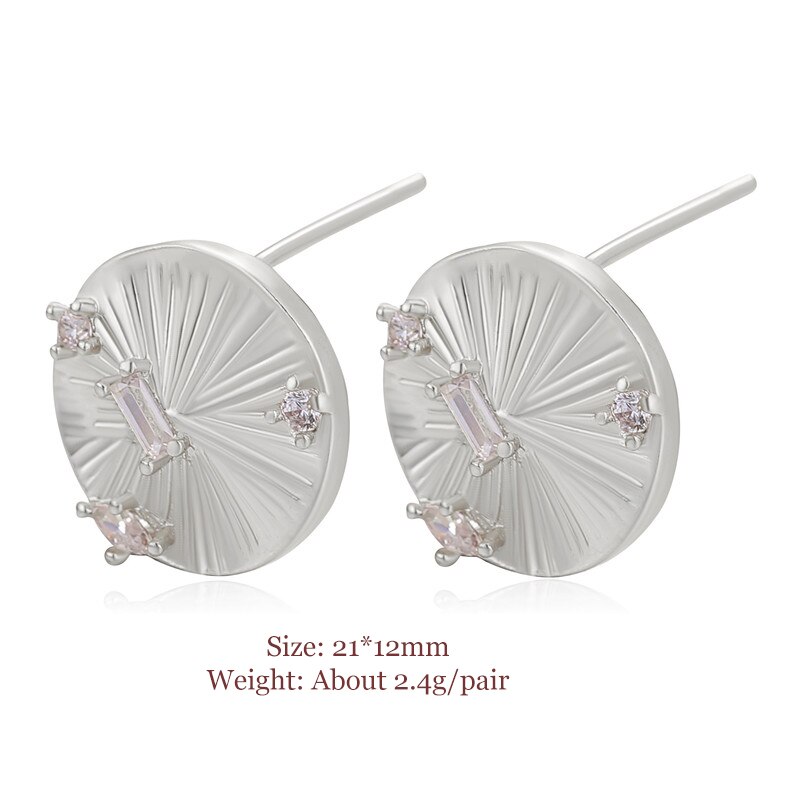 Multi-Stil Glänzende Strass Ohrring Haken Verschlüsse Zirkon Ohrringe Erkenntnisse Für Frauen DIY Schmuck Zubehör Liefert: 1622