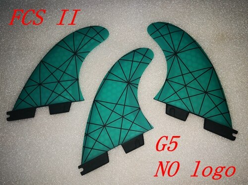 Fcs ii small gx surffins  g5 gx g7 fcs 2 surfboard fin surfing tilbehør geen rød: Fcs ii  g5 no logo