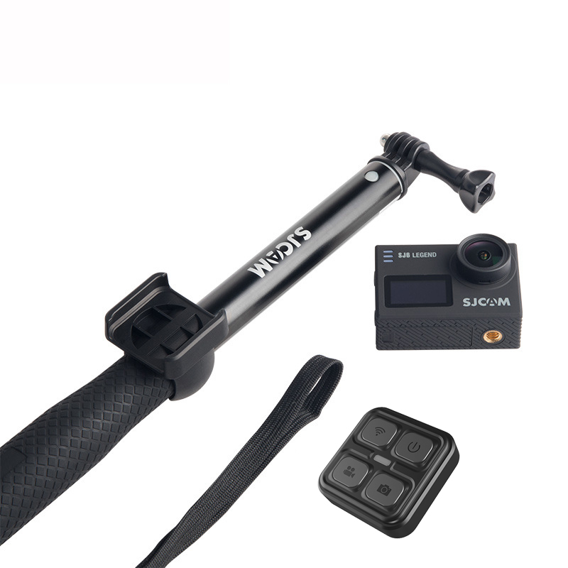 SJCAM-palo Selfie con Control remoto, monopié de aluminio para SJCAM C300 SJ6 SJ7 Star SJ8PRO SJ8PLUS SJ10 pro SJ10X C200, cámara de acción