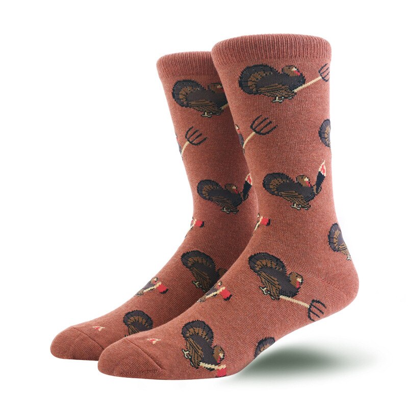 Dress Socks for Men Colorful Funny Crazy Novelty Fun Dress Socks Pack Bonangel Cool Pattern Crew Socks for Men: 13