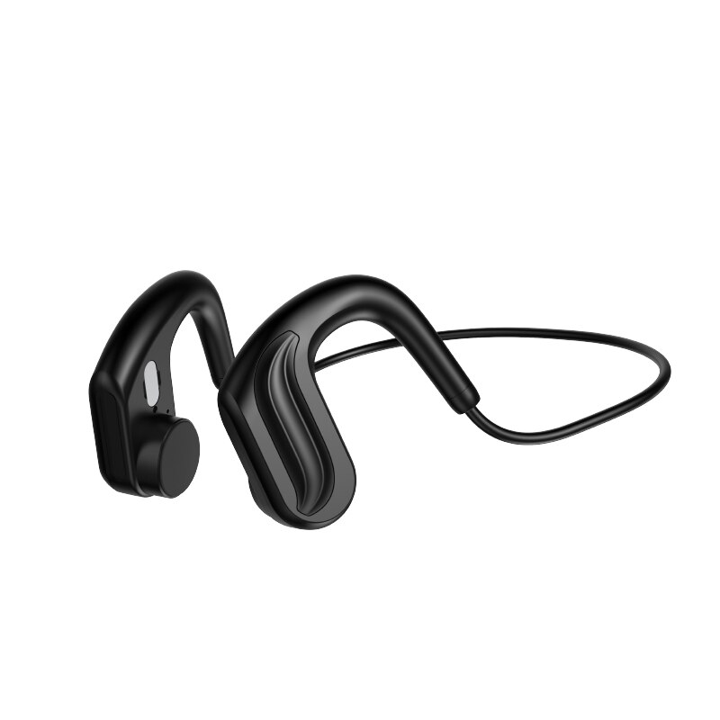 32Gb Muziekspeler IPX8 Waterdichte Zwemmen Bluetooth 5.0 En Mp3 Speler Beengeleiding Duiken/Sport Headset Hifi stereo: Black 32G MP3