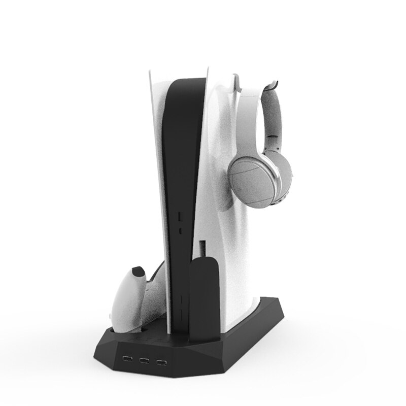Vertical Stand for PS 5 with Cooling Fan Charging Station Digital Edition