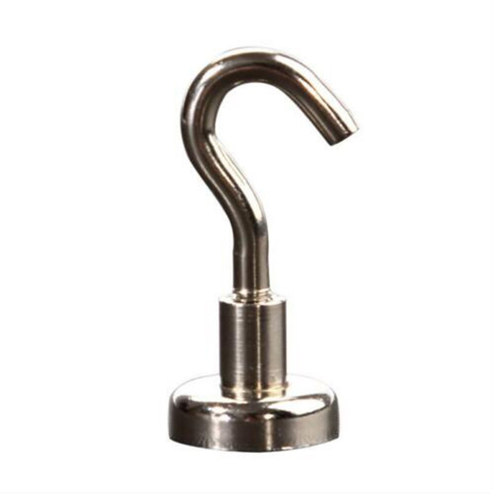 1pcs Magnetic Hooks Powerful Heavy Duty Neodymium Magnet Refrigerator Surfaces Not Scratch For @Q