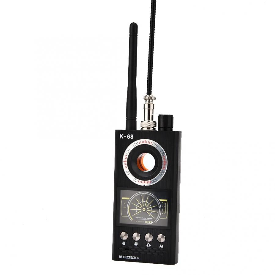 K68 T9000 Wireless Signal Detector Portable Anti-sneak Anti-Tracking Detectors GPS Radio Scanner Protect Antenna