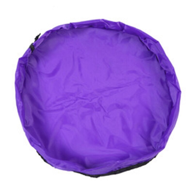 50cm oxford baby legemåtte børn kravlemåtte børn tæpper tæpper babylegetøj opbevaringstaske legetøjspose rund opbevaringstaske: Legetøj 9673pp