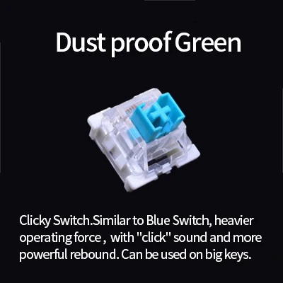 70/30/30pcs Dustproof Switch For Mechanical Keyboard Shaft Switch Gamer Keyboard Axis Clicky Linear Tactile Silent Switches: Beige / Bundle2