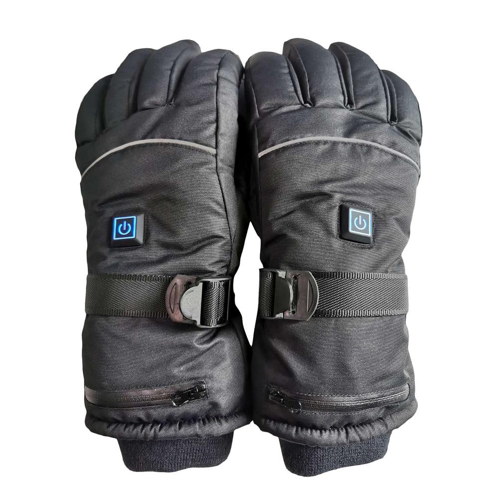 Elopvarmede handsker elektriske opvarmede handsker ski termiske handsker elektriske opvarmede handsker 4000ma genopladelige lithiumbatterier el