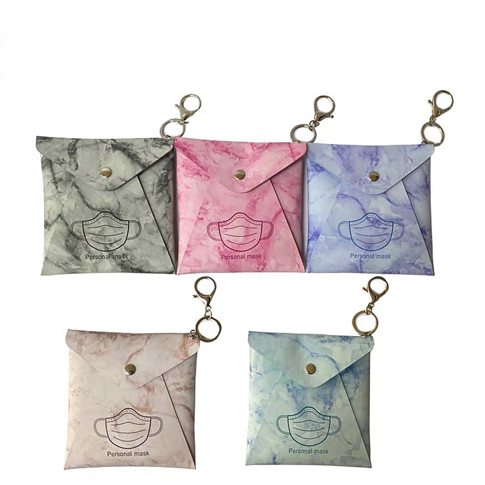 Armazenamento portátil descartável máscaras de rosto organizador moda umidade-prova de limpeza proteger saco de armazenamento caja mascarillas guardar