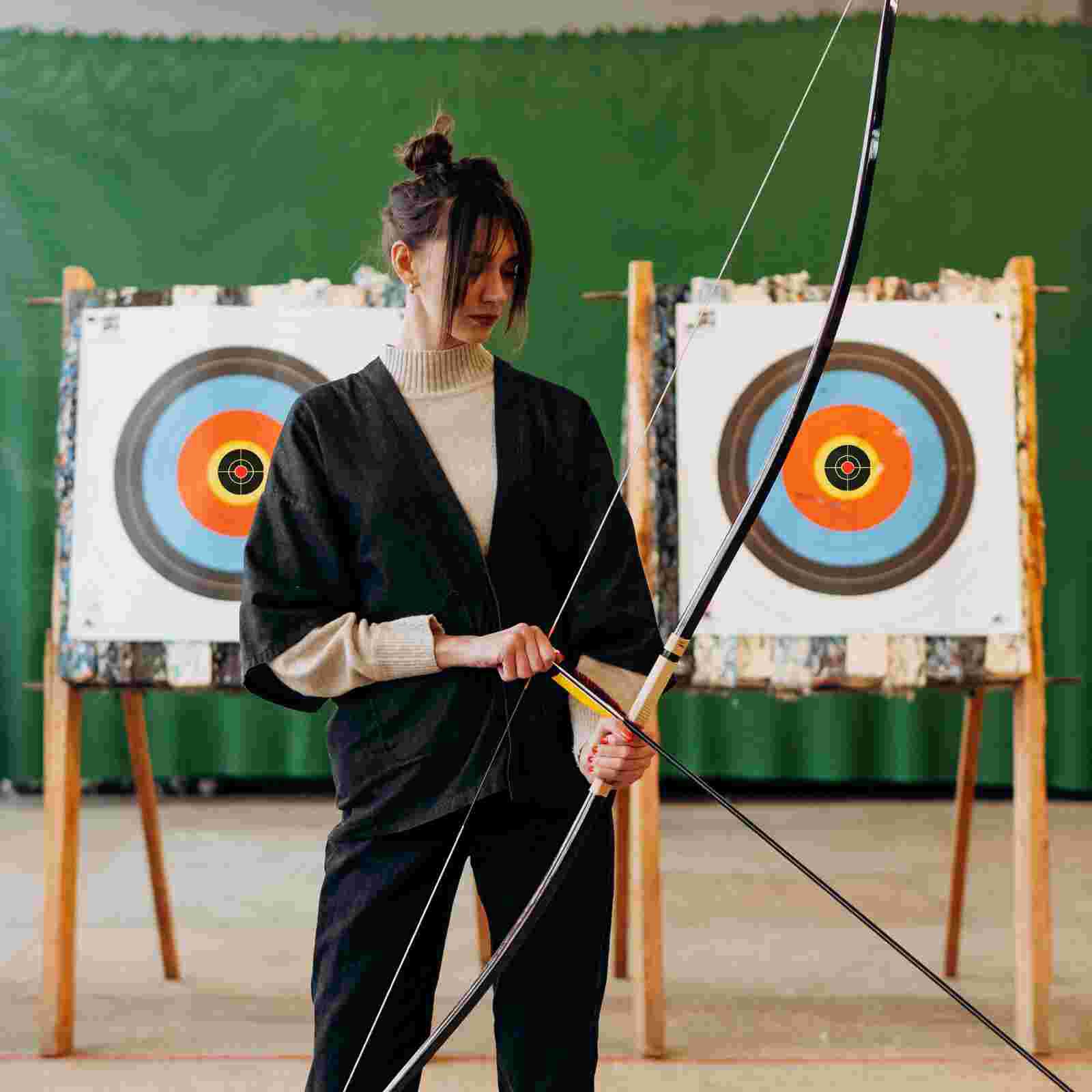 10pcs Shooting Targets Paper Shooting Training Sticker Target Shooting Supplies