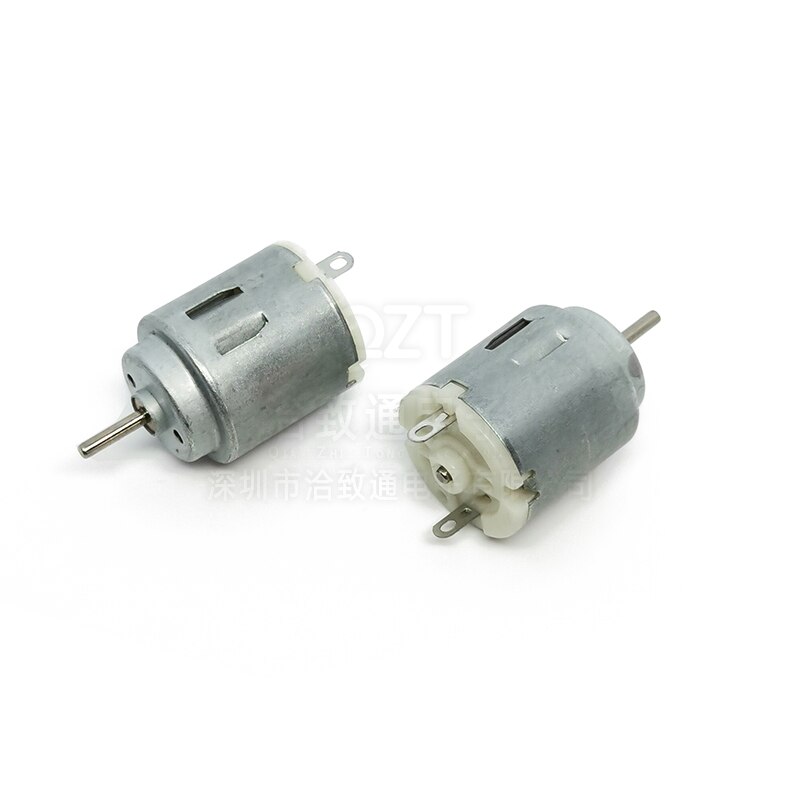 Pequeño micromotor R140, pequeño ventilador Circular de alta velocidad, 3V-6V, DC, Motor para juguete DIY, 5 piezas, 140