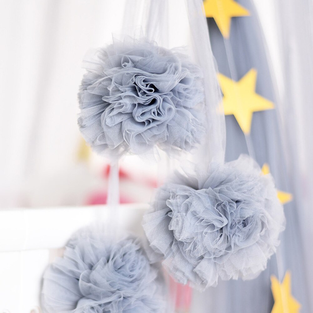 Baby Zimmer Dekoration Girlande Blick Ball Ammer für Hochzeit Party Kinderzimmer Moskito Netz Krippe Netz Zubehör