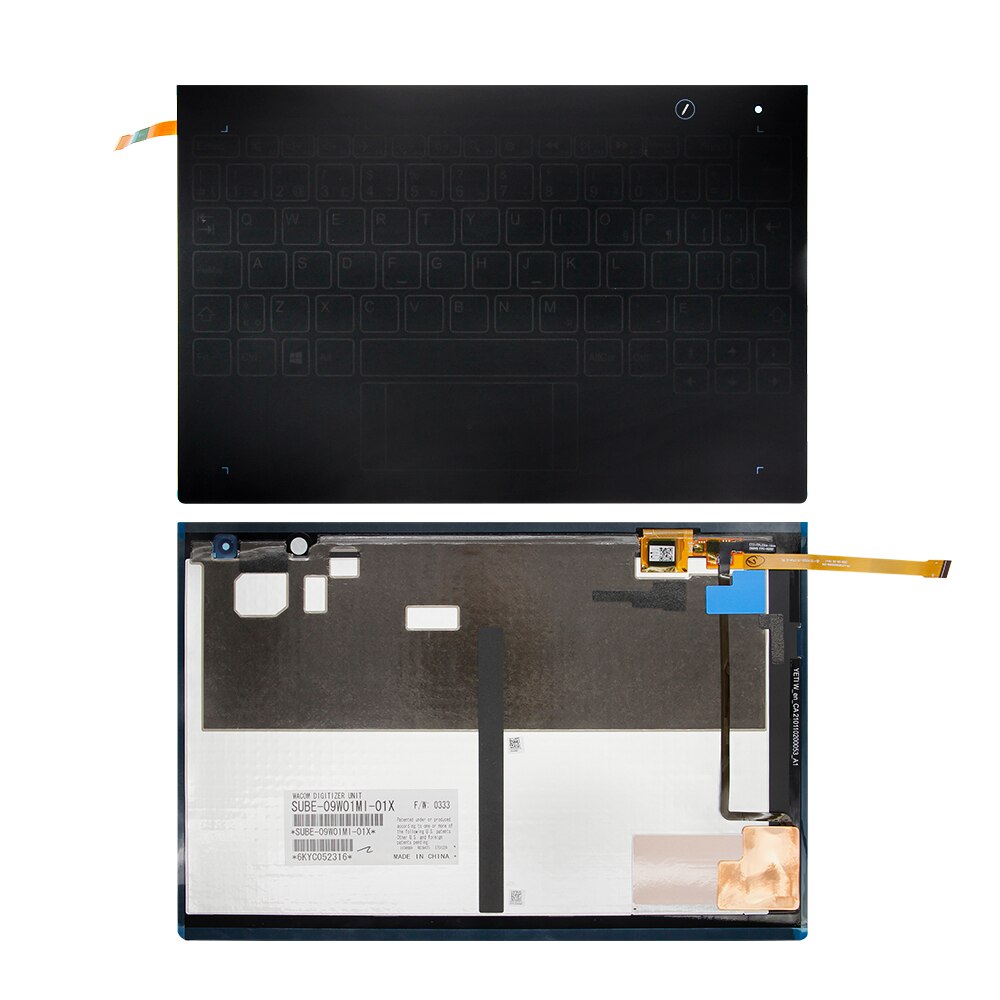 100% Engels Toetsenbord Voor 10.1 "Lenovo Yoga Boek YB1-X90L YB1-X90F YB1-X91L YB1-X91F Toetsenbord Montage