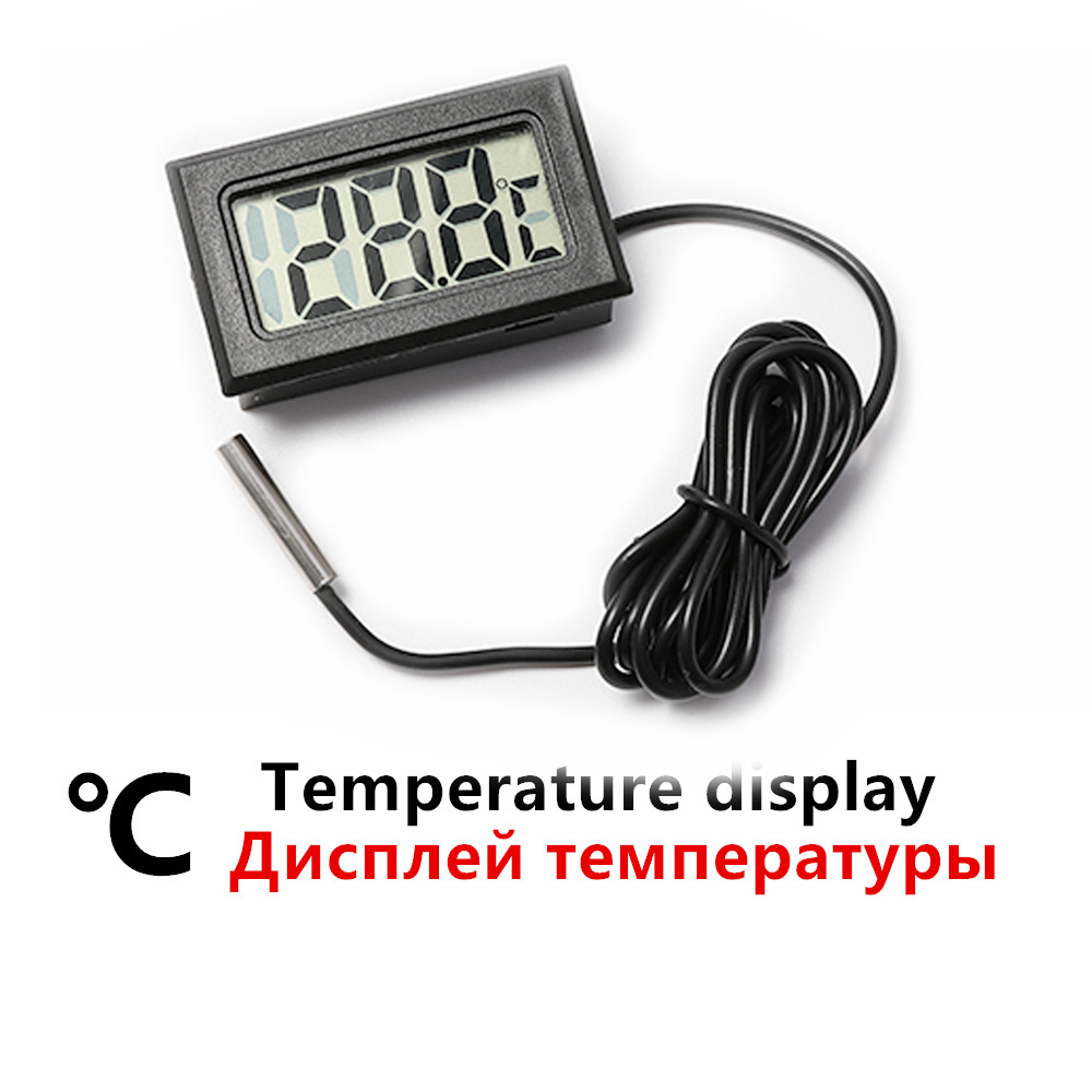 Mini Digital Indoor Temperature Sensor LCD Humidity Meter Thermometer Hygrometer Gauge Fridge Convenient Digital thermometer: Pink